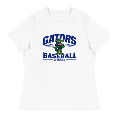 Performance | Women's Relaxed T Shirt | West Memphis Community Christian College Gators | Emblem Logo
