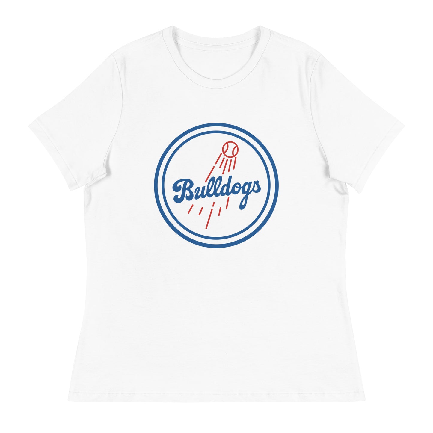 Performance | Women's Relaxed T Shirt | Hamilton Bulldogs | Badge Logo