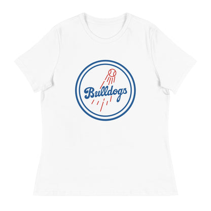 Performance | Women's Relaxed T Shirt | Hamilton Bulldogs | Badge Logo