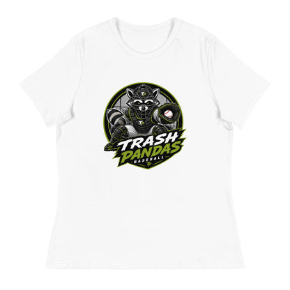 Performance | Women's Relaxed T Shirt | Trash Pandas Baseball Organization | Athletics Logo