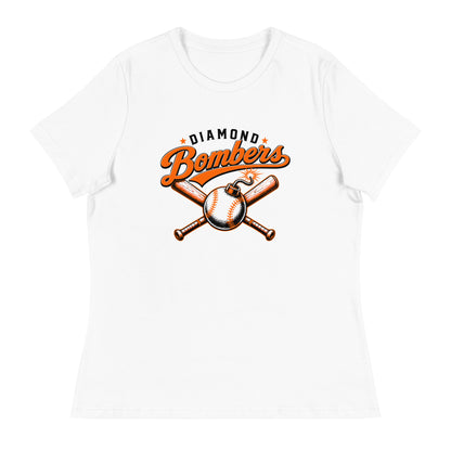 Performance | Women's Relaxed T Shirt | Diamond Bombers | Vanguard Logo