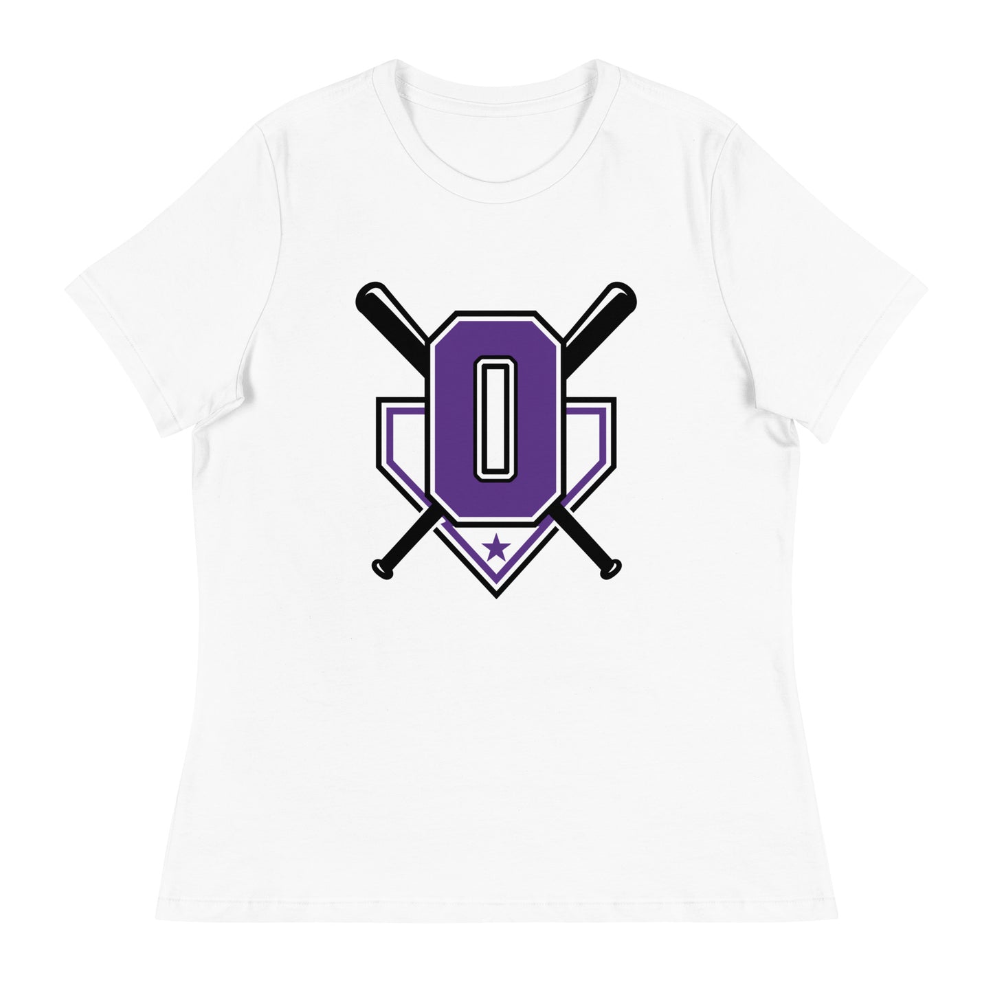 Performance | Women's Relaxed T Shirt | Carolina Outlaws Baseball | Vanguard Logo