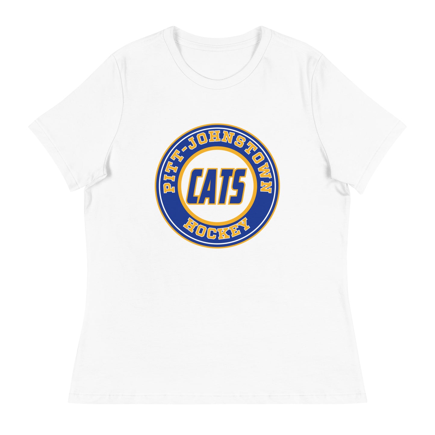 Performance | Women's Relaxed T Shirt | UPJ Hockey | Badge Logo