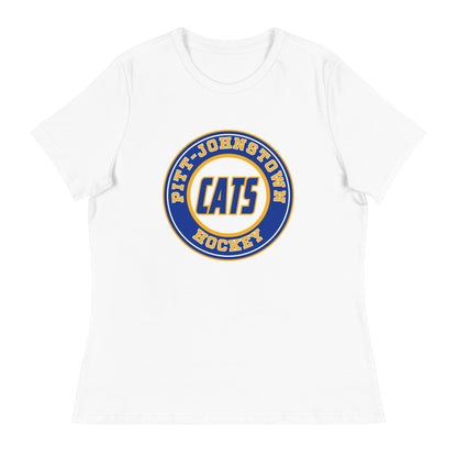 Performance | Women's Relaxed T Shirt | UPJ Hockey | Badge Logo