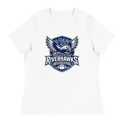 Performance | Women's Relaxed T Shirt | Rochester Riverhawks | Shield Logo