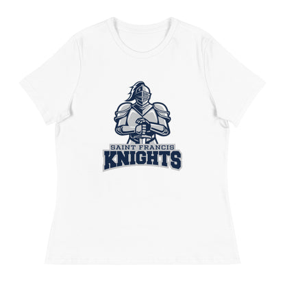 Performance | Women's Relaxed T Shirt | Saint Francis School | Valor Athletics Logo
