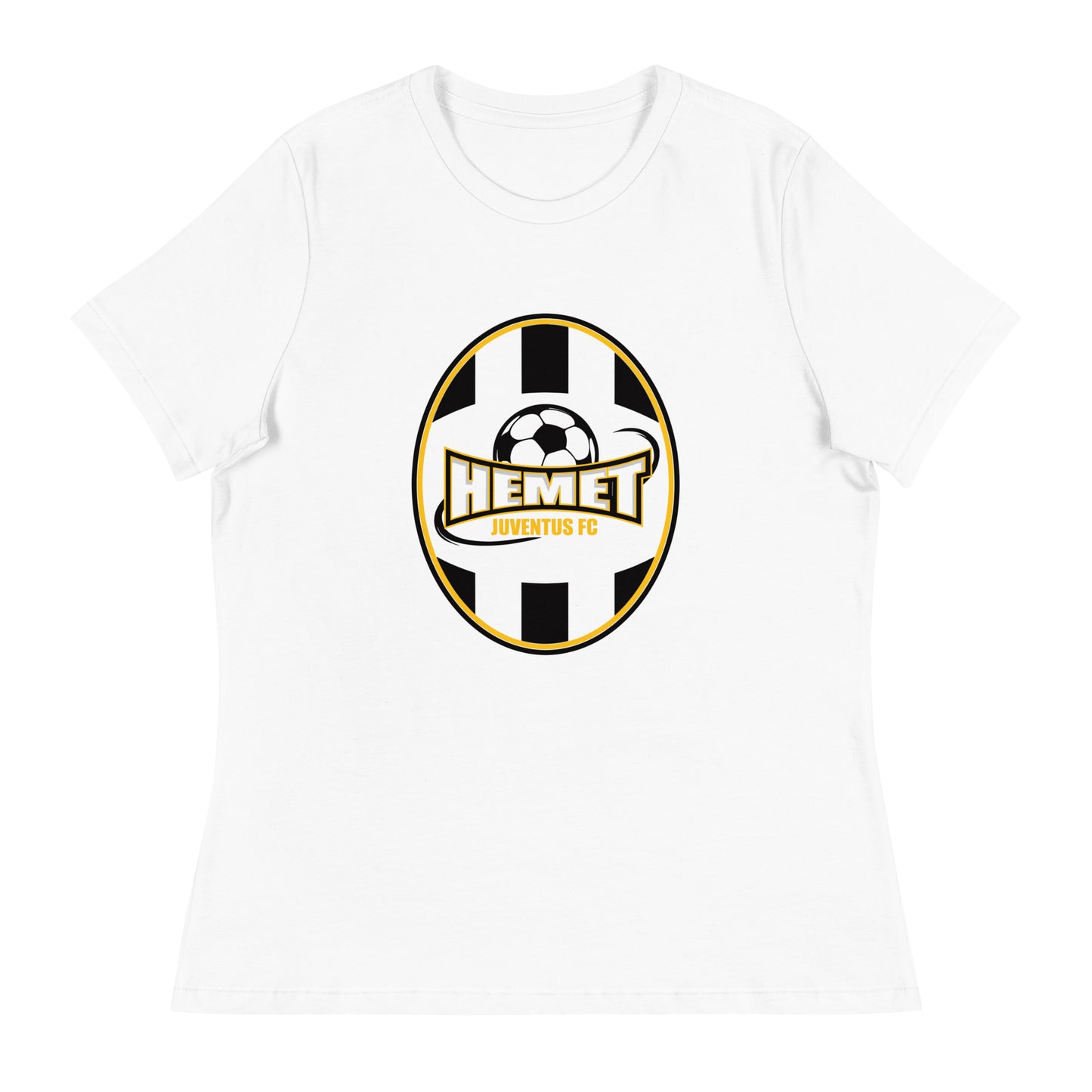 Performance | Women's Relaxed T Shirt | Hemet Juventus | Crest Logo
