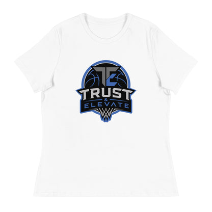 Performance | Women's Relaxed T Shirt | Trust & Elevate | Vanguard Elite Logo