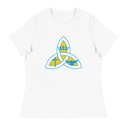Performance | Women's Relaxed T Shirt | God’s Angels | Crest Logo