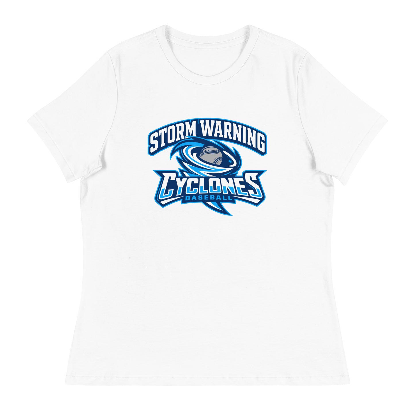Performance | Women's Relaxed T Shirt | Centre County Cyclones | Vanguard Logo