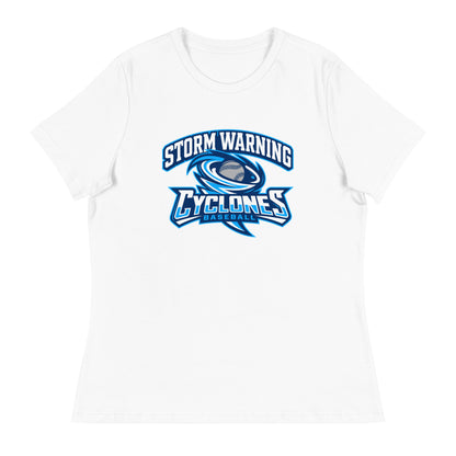Performance | Women's Relaxed T Shirt | Centre County Cyclones | Vanguard Logo