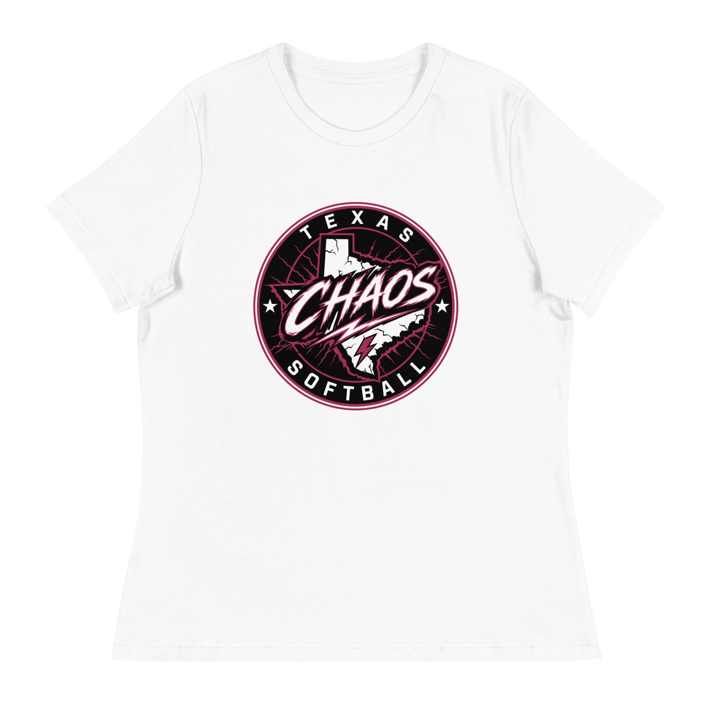Performance | Women's Relaxed T Shirt | Texas Chaos | Badge Logo