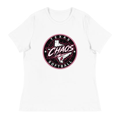 Performance | Women's Relaxed T Shirt | Texas Chaos | Badge Logo
