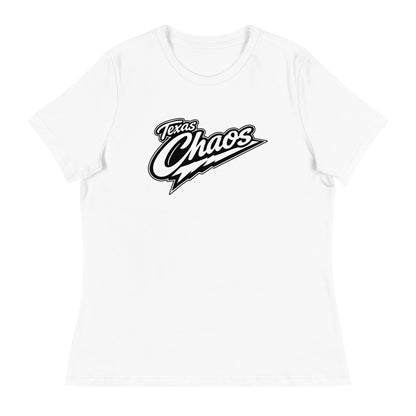 Performance | Women's Relaxed T Shirt | Texas Chaos | Emblem Logo