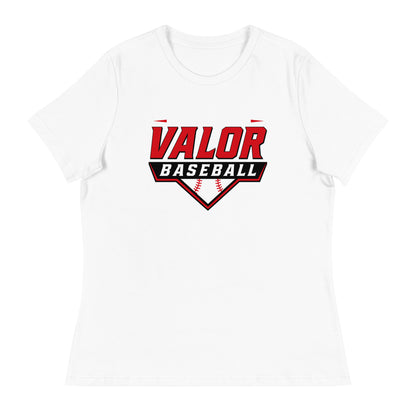 Performance | Women's Relaxed T Shirt | South Bend Valor Baseball | Vanguard Logo