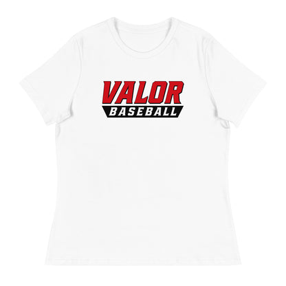 Performance | Women's Relaxed T Shirt | South Bend Valor Baseball | Emblem Logo