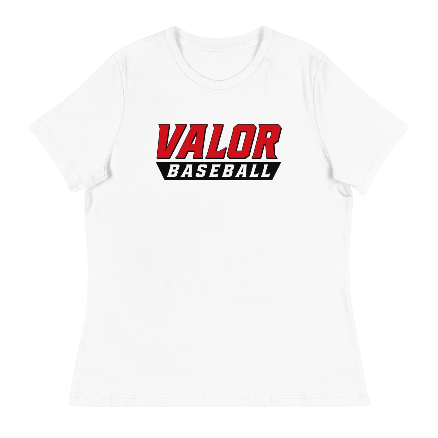 Performance | Women's Relaxed T Shirt | South Bend Valor Baseball | Emblem Logo