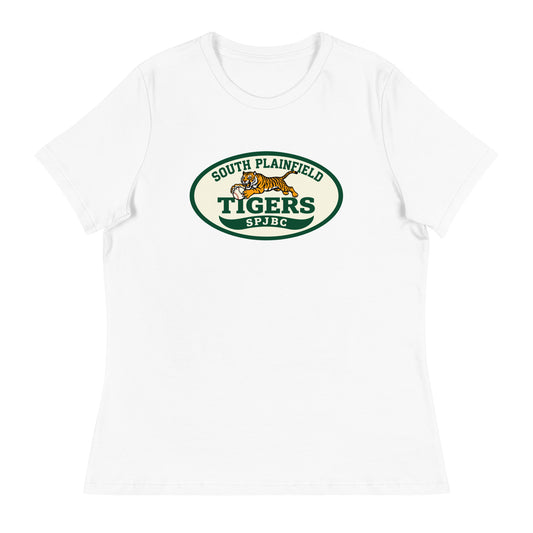 Performance | Women's Relaxed T Shirt | SP Tigers 7U | Emblem Logo