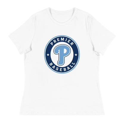 Performance | Women's Relaxed T Shirt | Premier Baseball | Badge Logo