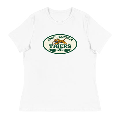 Performance | Women's Relaxed T Shirt | SP Tigers 7U | Emblem Logo