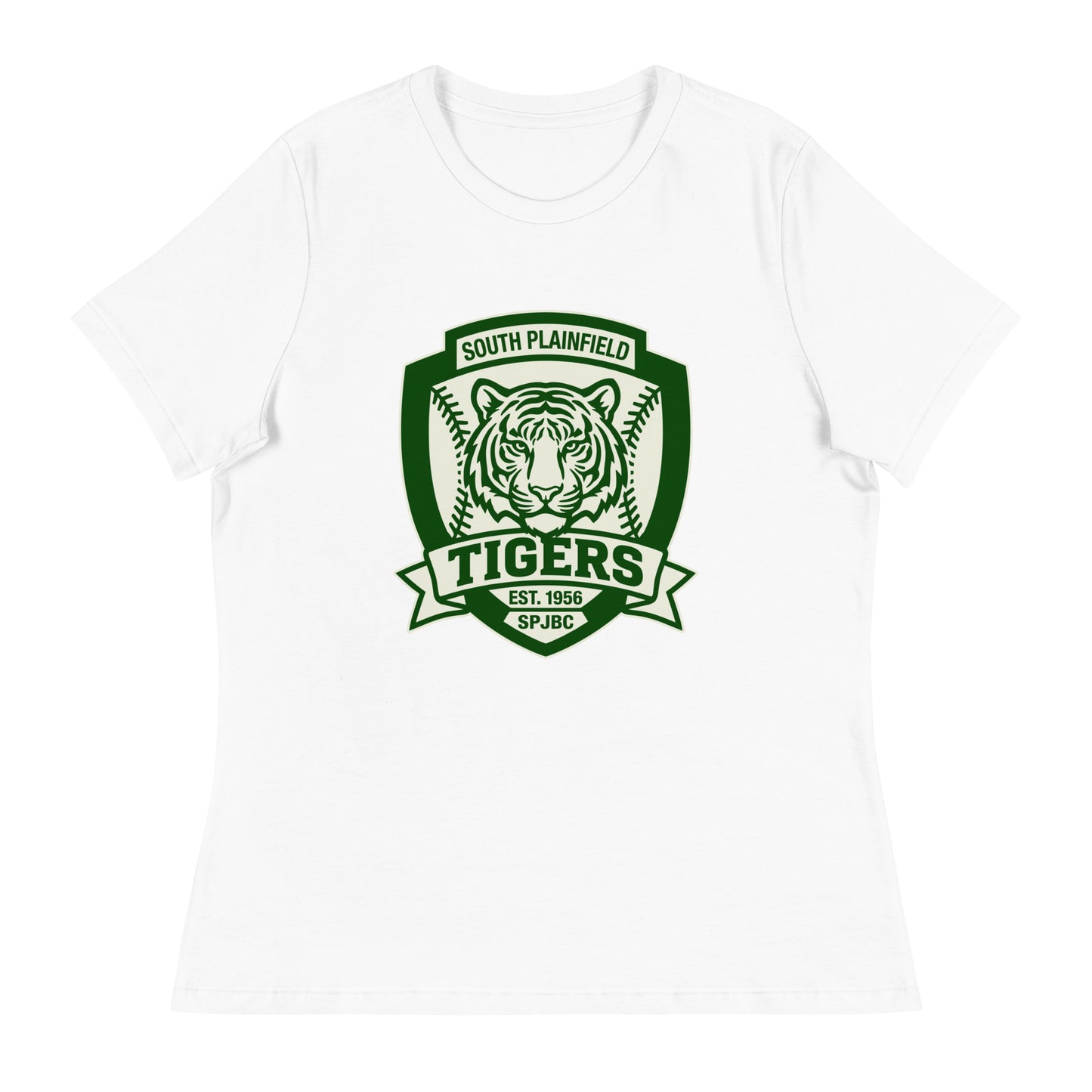 Performance | Women's Relaxed T Shirt | SP Tigers 7U | Shield Logo