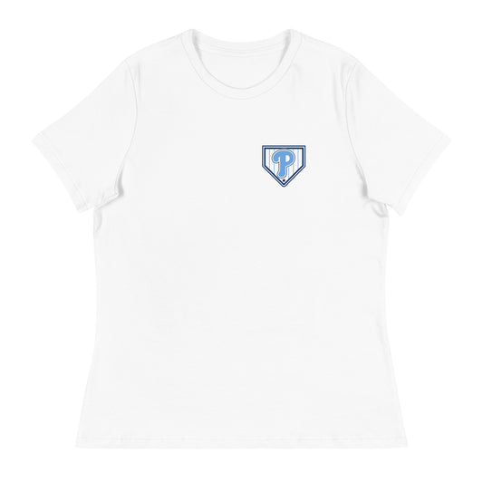 Performance | Women's Relaxed T Shirt | Premier Baseball | Emblem Logo