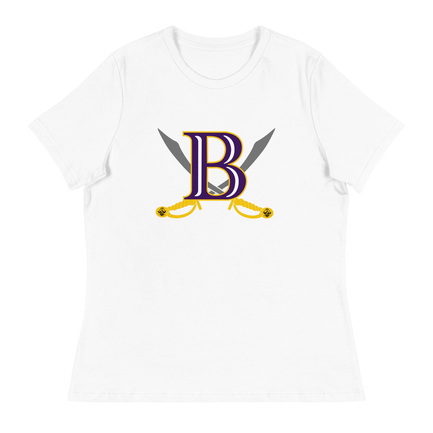 Performance | Women's Relaxed T Shirt | Belton Youth Football Pirates | Vanguard Logo