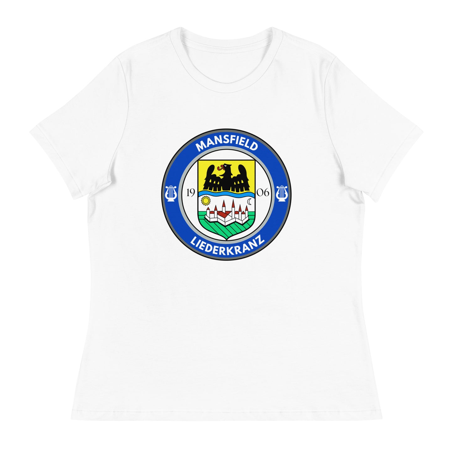 Performance | Women's Relaxed T Shirt | Liederkranz Soccer Club | Badge Logo