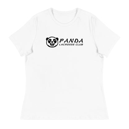 Performance | Women's Relaxed T Shirt | Panda Lacrosse Club | Crest Logo