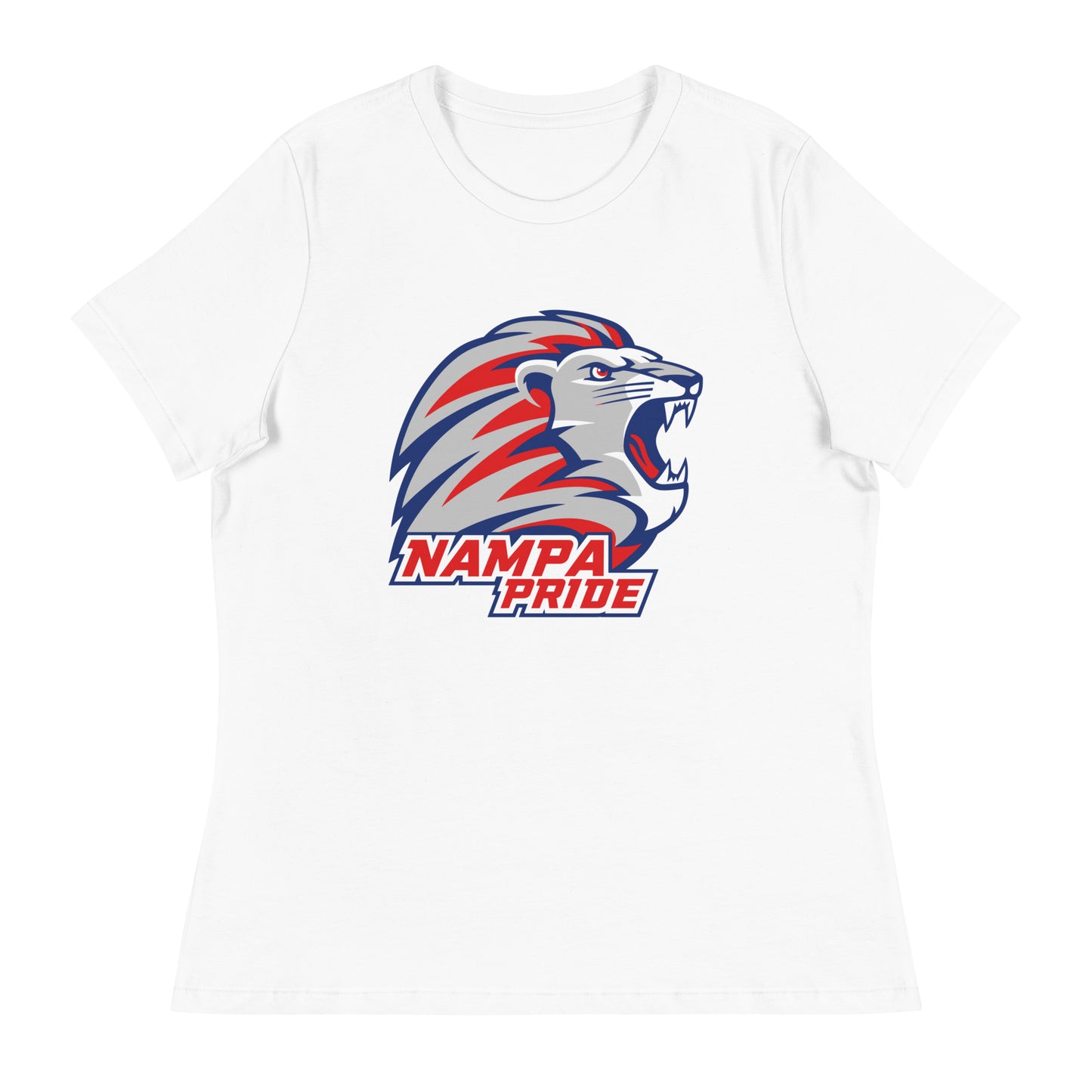 Performance | Women's Relaxed T Shirt | Nampa Pride | Mascot Logo