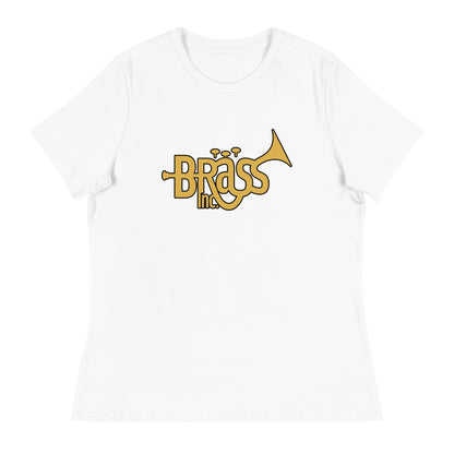 Performance | Women's Relaxed T Shirt | Brass Inc. | Emblem Logo