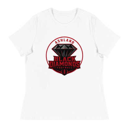 Performance | Women's Relaxed T Shirt | Ashland Black Diamonds | Badge Logo