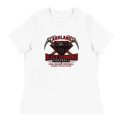 Performance | Women's Relaxed T Shirt | Ashland Black Diamonds | Vanguard Logo