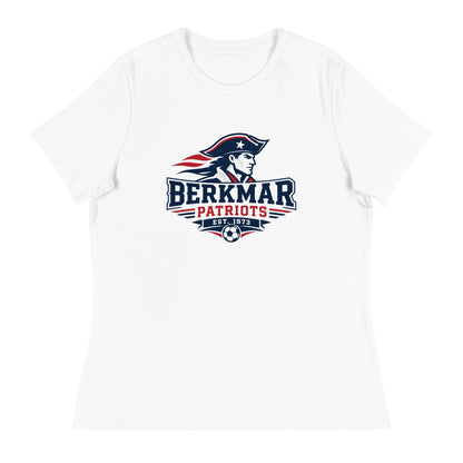 Performance | Women's Relaxed T Shirt | Berkmar High School Soccer | Vanguard Logo