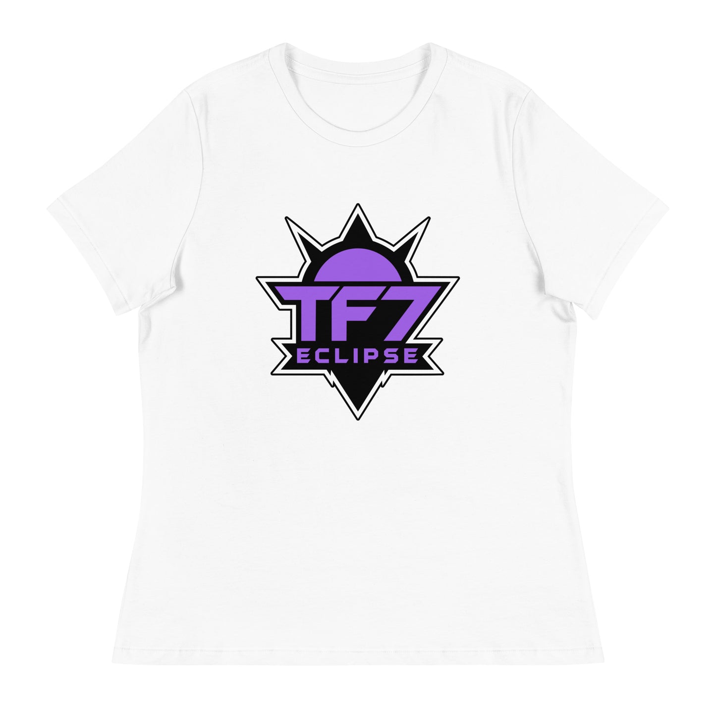 Performance | Women's Relaxed T Shirt | TF7 Eclipse | Crest Logo