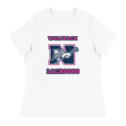Performance | Women's Relaxed T Shirt | North Paulding Lacrosse | Apex Logo
