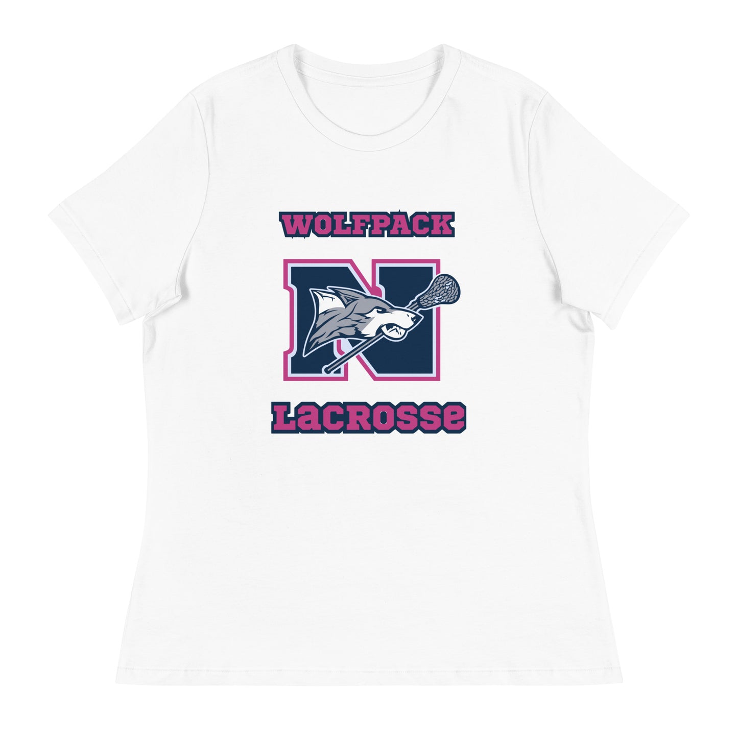 Performance | Women's Relaxed T Shirt | North Paulding Lacrosse | Apex Logo