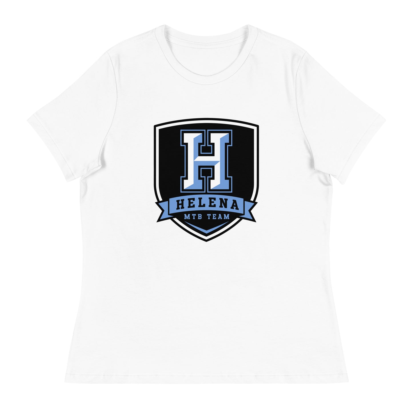 Performance | Women's Relaxed T Shirt | Helena MTB Team | Vanguard Logo