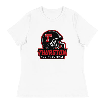 Performance | Women's Relaxed T Shirt | Thurston Youth Football | Crest Logo
