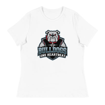 Performance | Women's Relaxed T Shirt | Celina Recreational Football Black | Emblem Logo