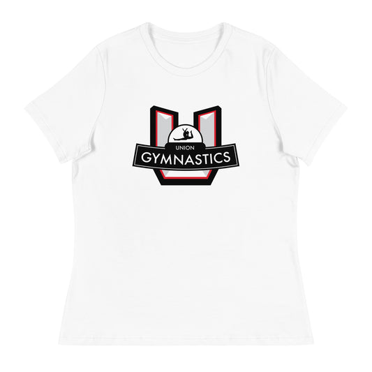 Performance | Women's Relaxed T Shirt | Union Gymnastics | Crest Logo