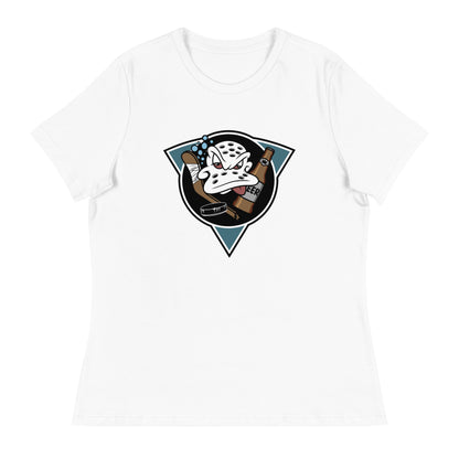 Performance | Women's Relaxed T Shirt | Mighty Drunks | Crest Logo