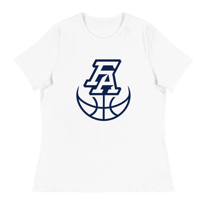 Performance | Women's Relaxed T Shirt | FA Basketball | Crest Logo