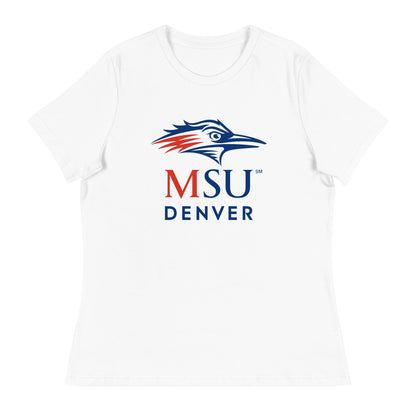 Performance | Women's Relaxed T Shirt | MSU Denver Dance Team | Titan Crest Logo