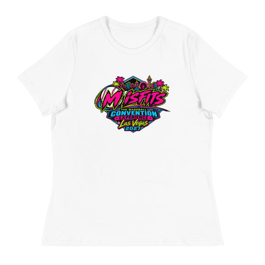 Performance | Women's Relaxed T Shirt | Misfits Baseball | Crest Logo