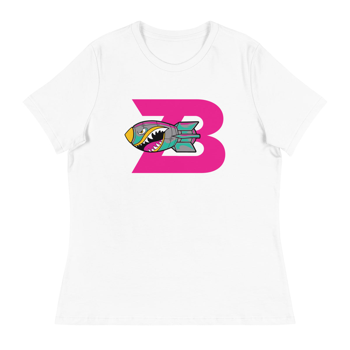 Performance | Women's Relaxed T Shirt | Buffalo Bomb Squad 12u Softball | Lettermark Logo