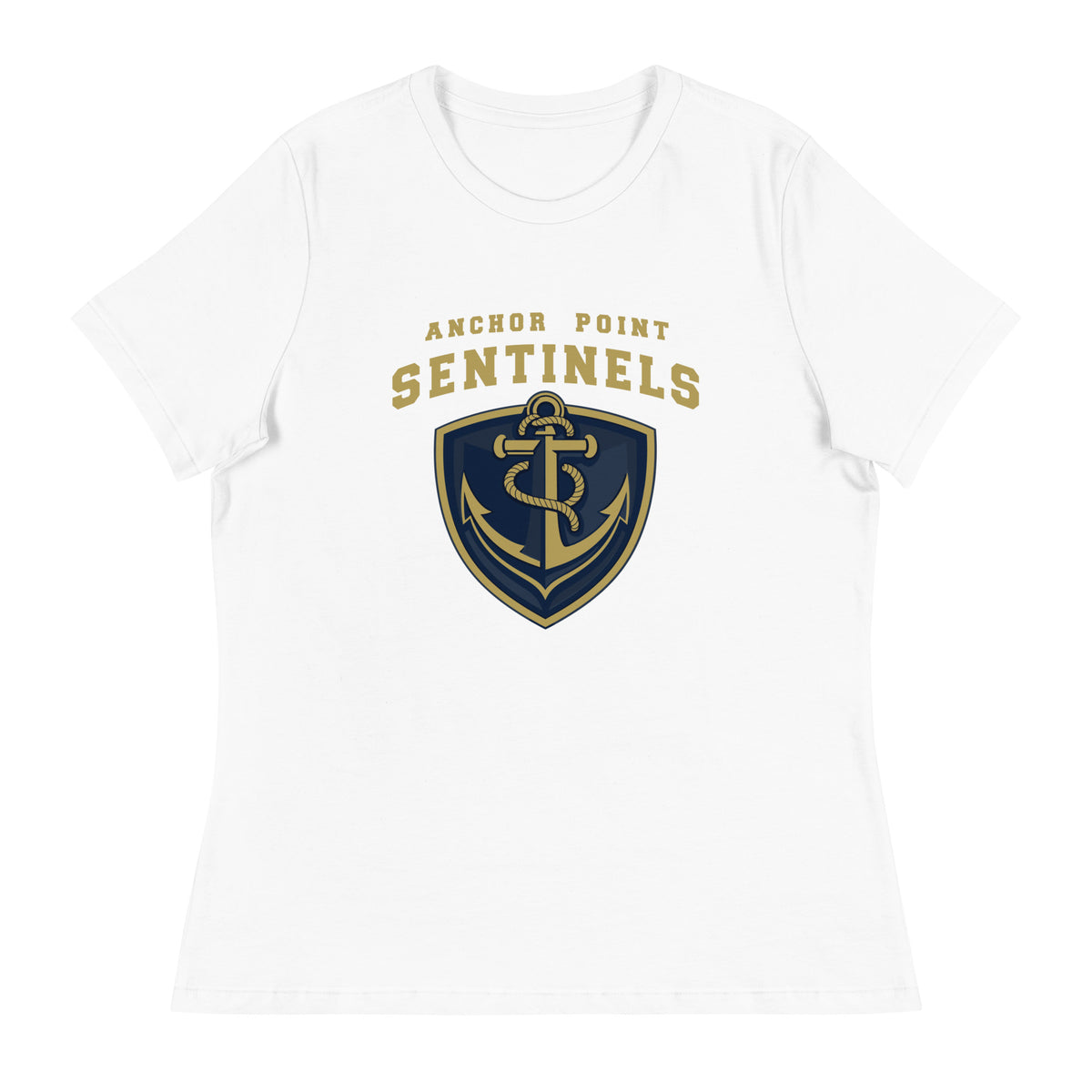 Performance | Women's Relaxed T Shirt | Anchor Point | Crest Logo