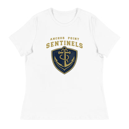 Performance | Women's Relaxed T Shirt | Anchor Point | Crest Logo