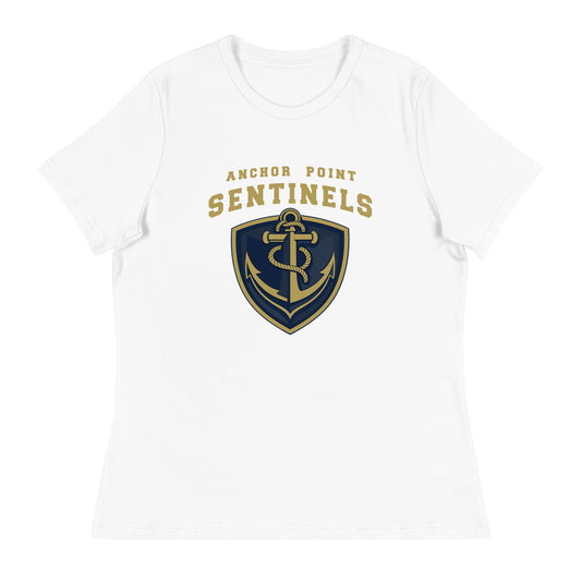 Performance | Women's Relaxed T Shirt | Anchor Point | Crest Logo