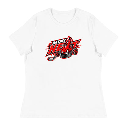 Performance | Women's Relaxed T Shirt | MINI HEAT | Emblem Logo